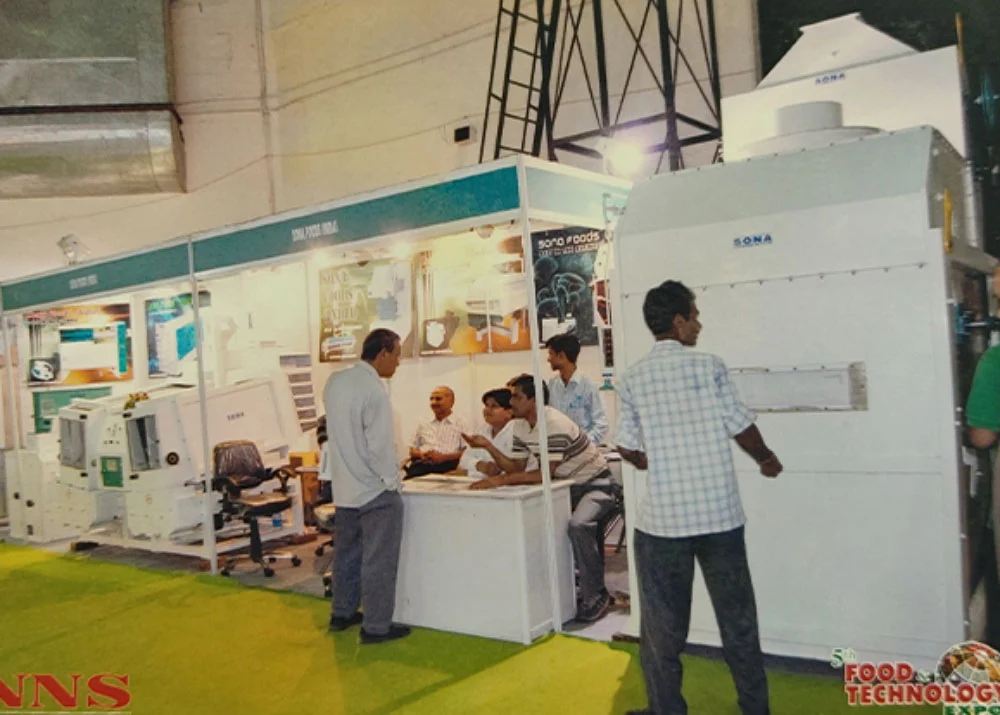 Rice mill installation event